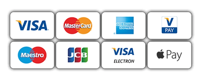 Accepted Forms Of Card Payment