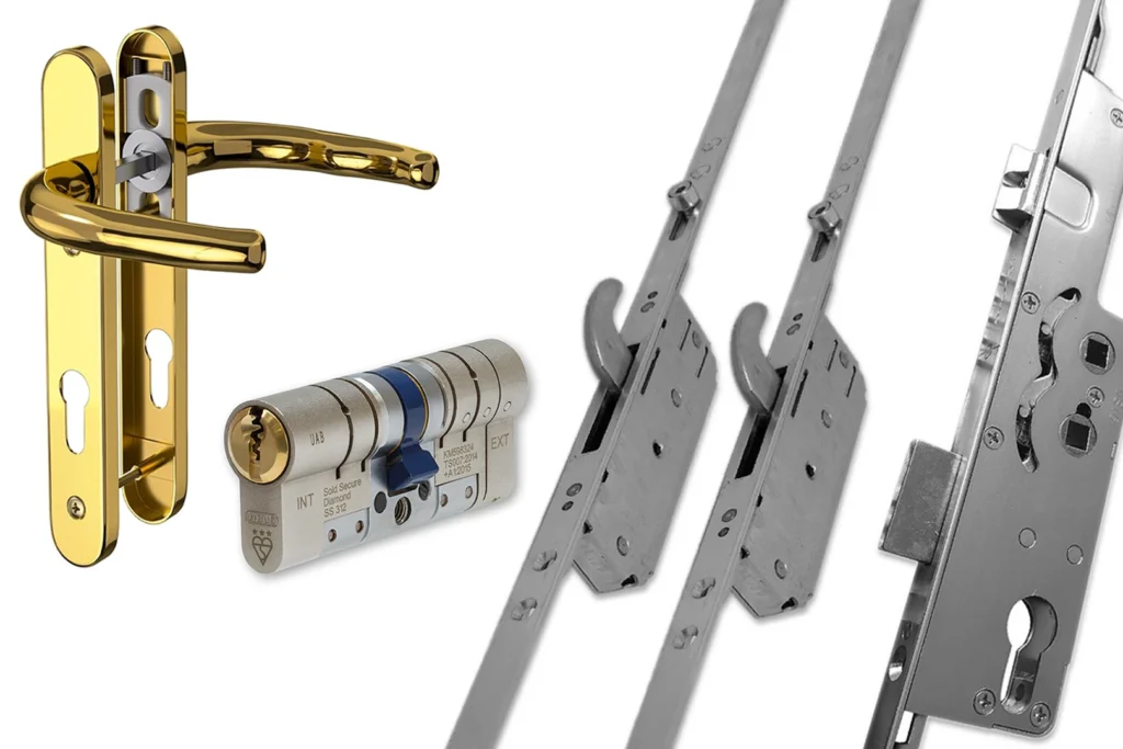 Looking for uPVC Locksmith or uPVC Hardware? We supply and fit euro cylinders, window locks and upvc door handles and uPVC multipoints.